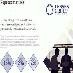 Lensen Group — Немного статистики по иностранному проекту + Повышенный рефбек 7,5% от Ваших вкладов!