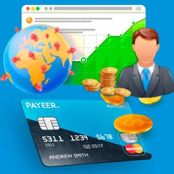 Электронная платежная система Payeer — Регистрация кошелька, пополнение, обмен, вывод, заказ и активация английской пластиковой карты!